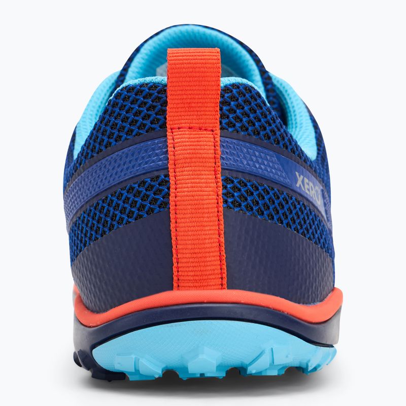 Scarpe a piedi nudi da donna Xero Shoes Scrambler Low sodalite blu / arancione 6