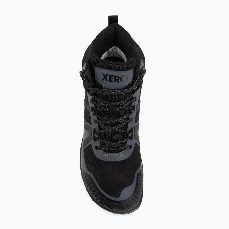 Scarpe barefoot Xero Shoes Scrambler Mid II WP black/asphalt 5