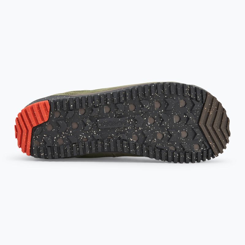 stivale Xero Ridgeway oliva da donna a piedi nudi 4