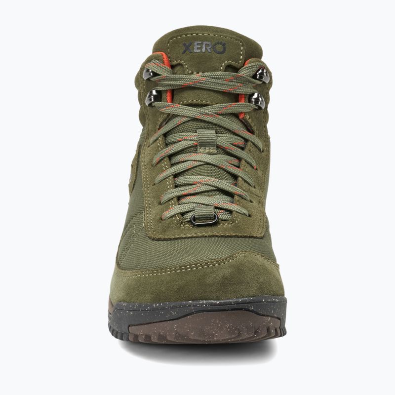stivale Xero Ridgeway oliva da donna a piedi nudi 13