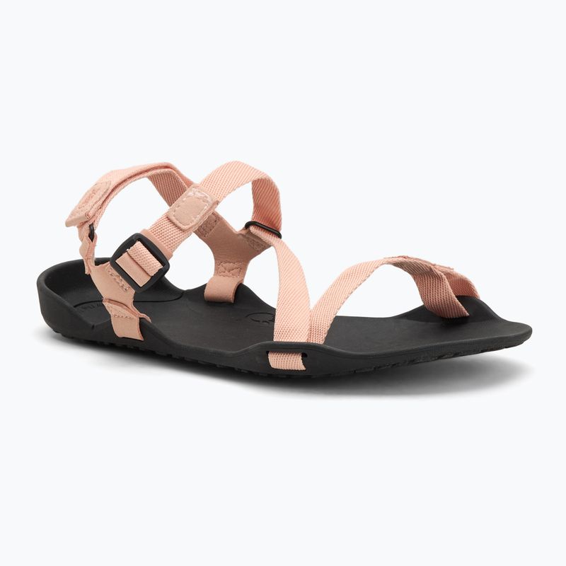 Sandali a piedi nudi da donna Xero Shoes Z-Trek rosa sabbia