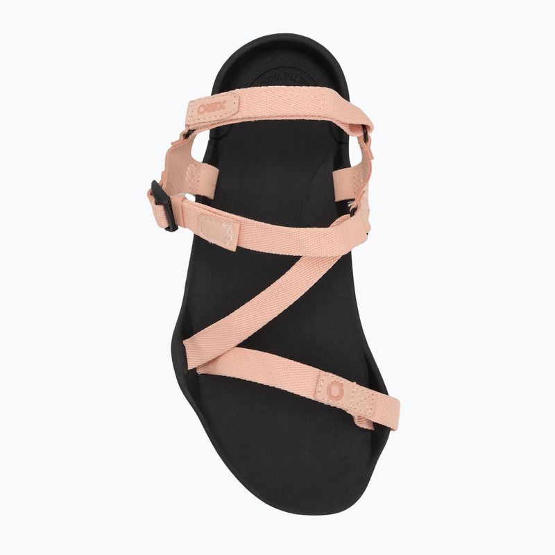 Sandali a piedi nudi da donna Xero Shoes Z-Trek rosa sabbia 5