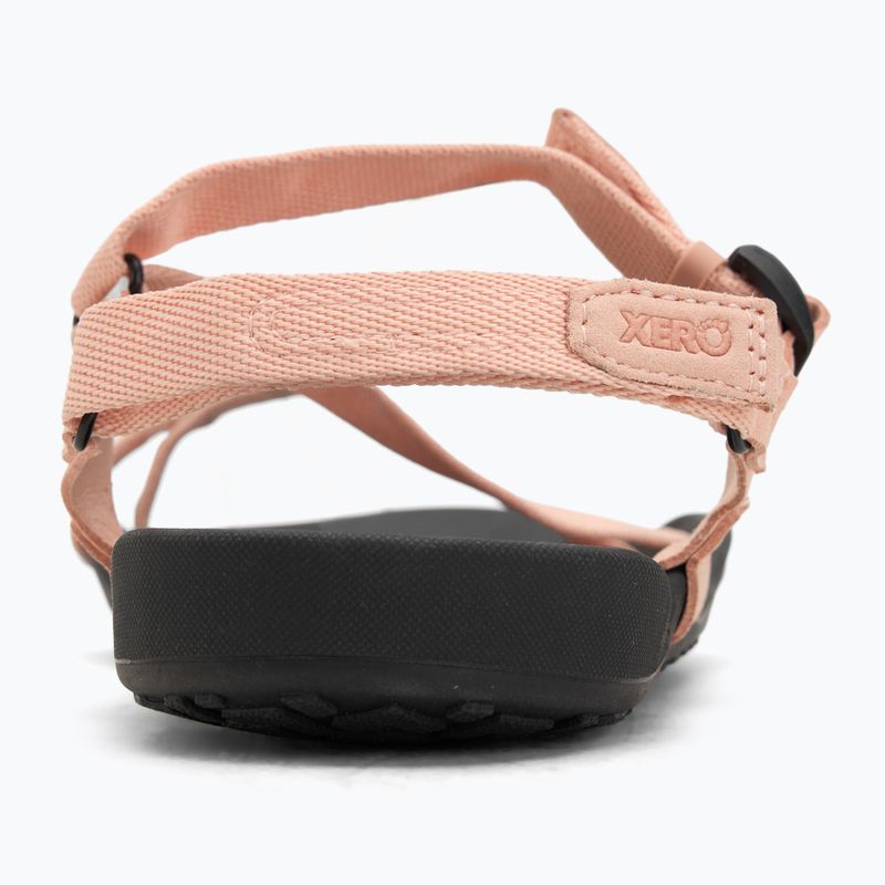 Sandali a piedi nudi da donna Xero Shoes Z-Trek rosa sabbia 6