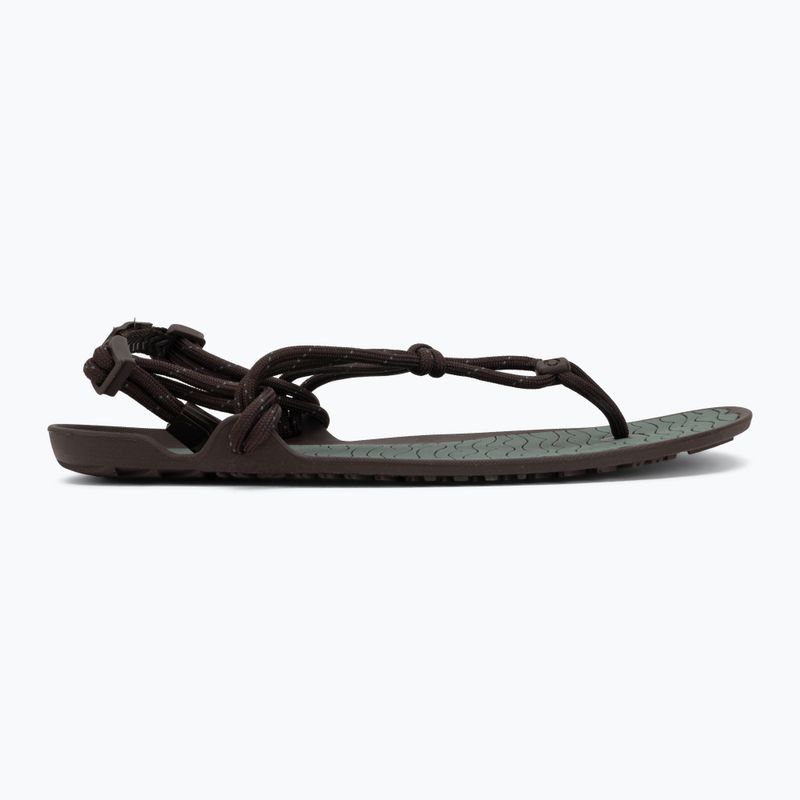 Sandali barefoot da uomo Xero Shoes Aqua Cloud java/brown/dark/forest 2