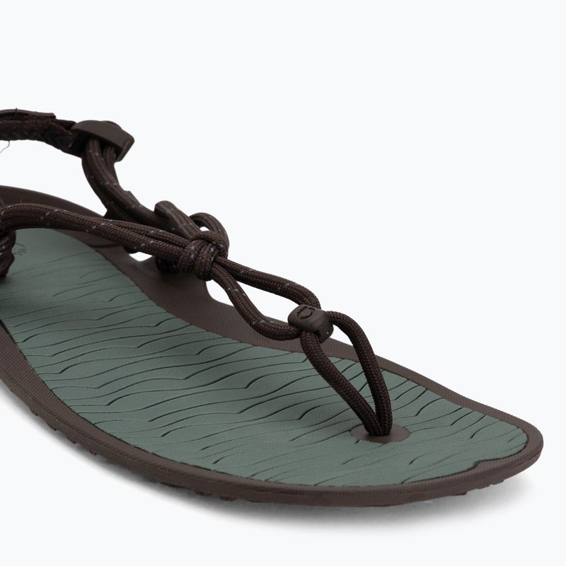 Sandali barefoot da uomo Xero Shoes Aqua Cloud java/brown/dark/forest 7