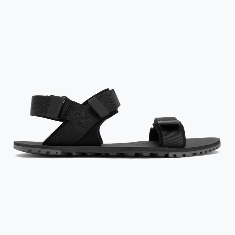 Sandali a piedi nudi da uomo Xero Shoes D-Trail nero/asfalto 2