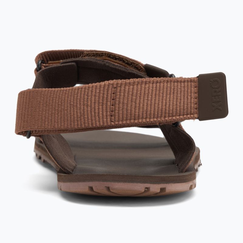 Sandali a piedi nudi da uomo Xero Shoes D-Trail marrone cacao/marrone java 6