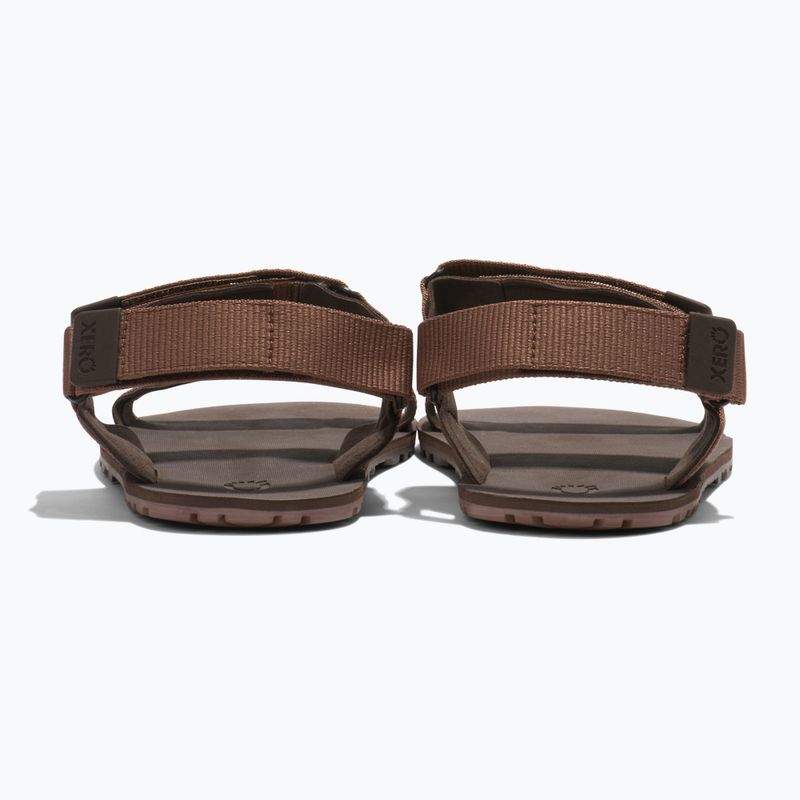 Sandali a piedi nudi da uomo Xero Shoes D-Trail marrone cacao/marrone java 4