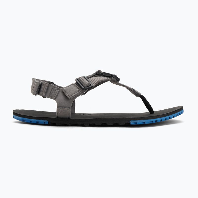 Sandali da uomo a piedi nudi Xero Shoes H-Trail acciaio grigio/blu/lolite 2