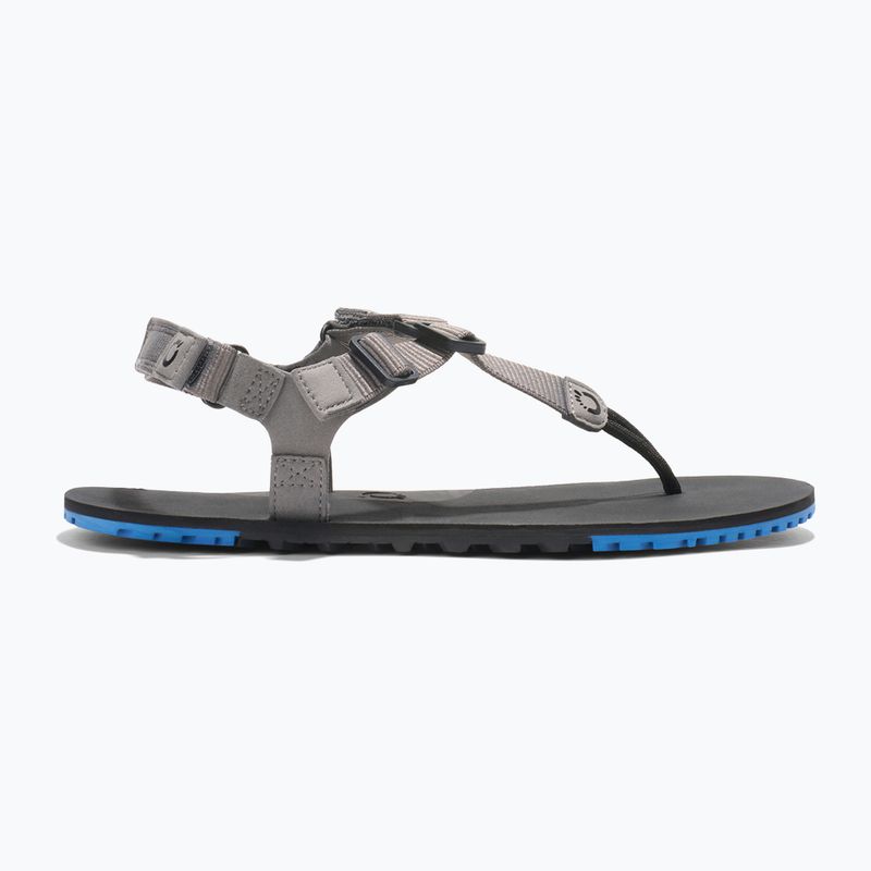 Sandali da uomo a piedi nudi Xero Shoes H-Trail acciaio grigio/blu/lolite 8