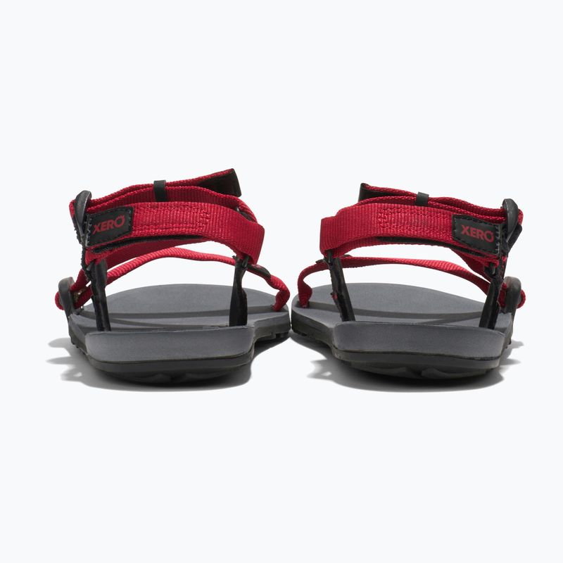 Scarpe Xero per bambini a piedi nudi Z-Trail, sandali con pepe rosso/carboncino 4