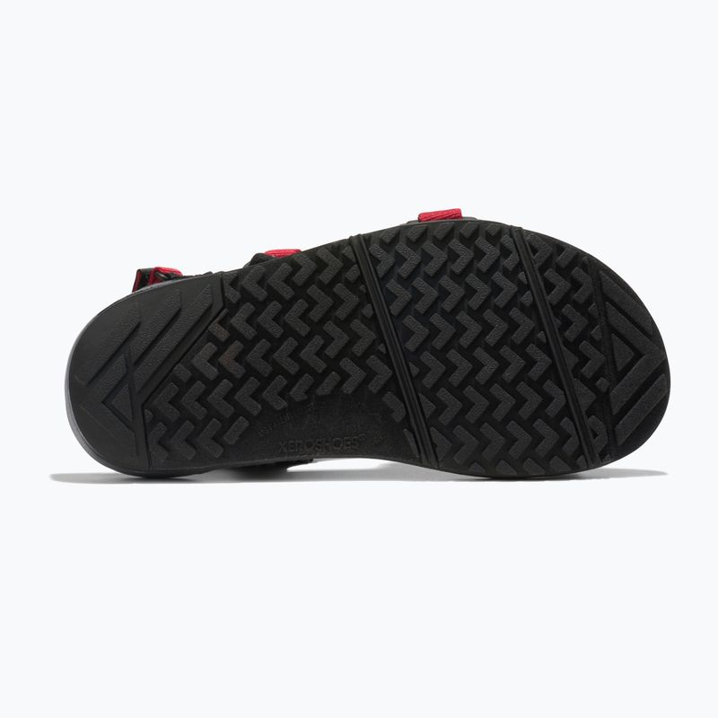 Scarpe Xero per bambini a piedi nudi Z-Trail, sandali con pepe rosso/carboncino 6