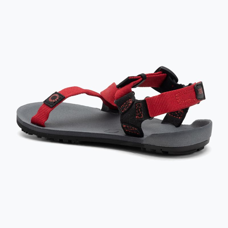 Scarpe Xero per bambini a piedi nudi Z-Trail, sandali con pepe rosso/carboncino 3