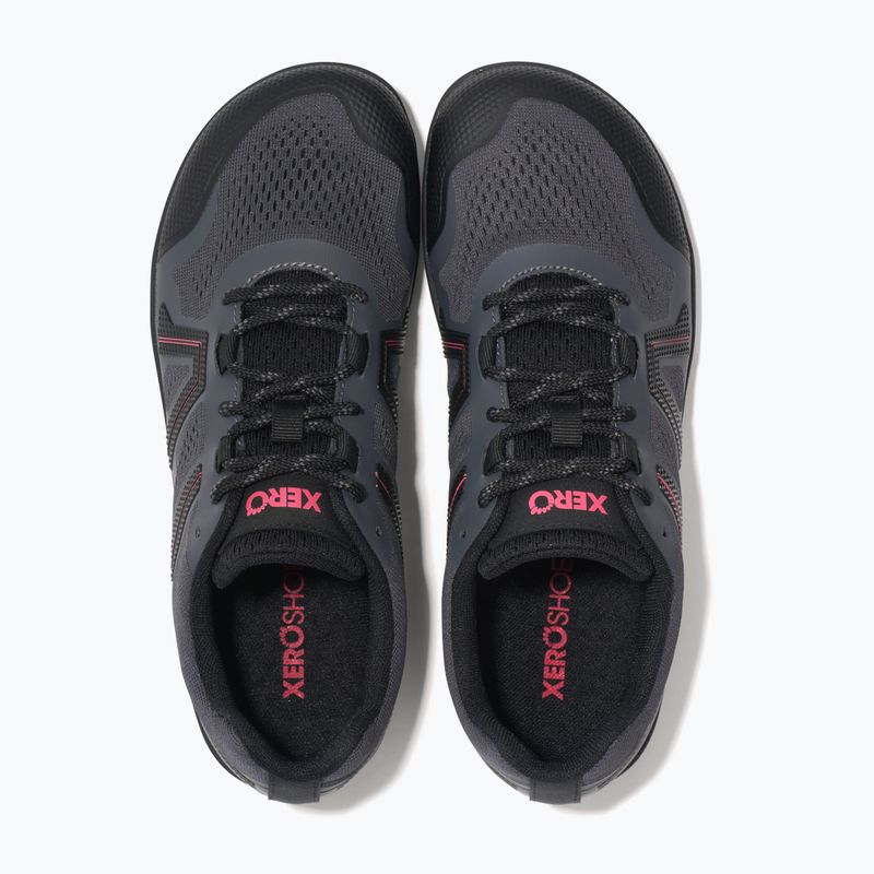 Scarpe a piedi nudi da donna Xero Shoes Mesa Trail II asfalto / lampone 5