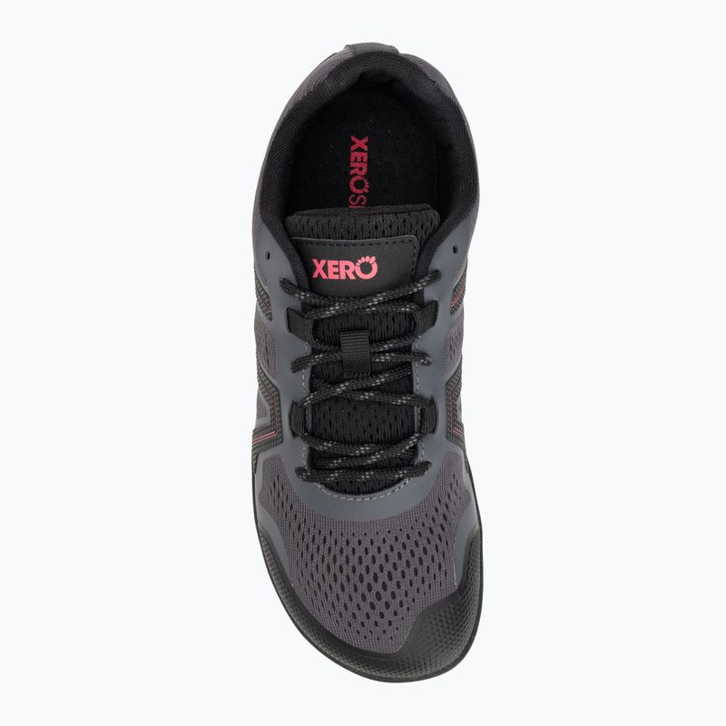 Scarpe a piedi nudi da donna Xero Shoes Mesa Trail II asfalto / lampone 5