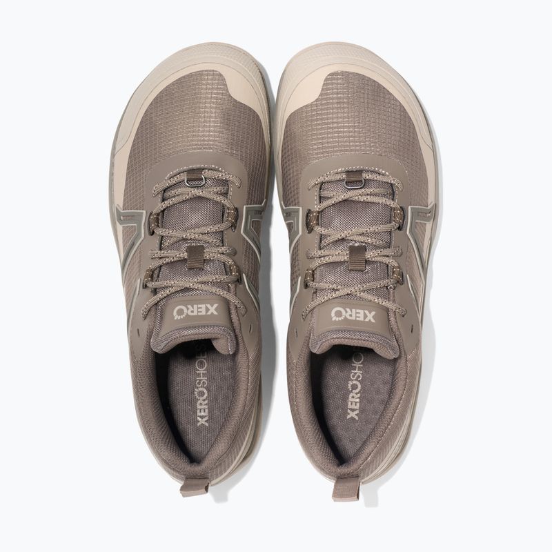 Berefoot Scarpe Xero da uomo Scrambler Trail Low WP scarpe morel/pure/cashmere 12