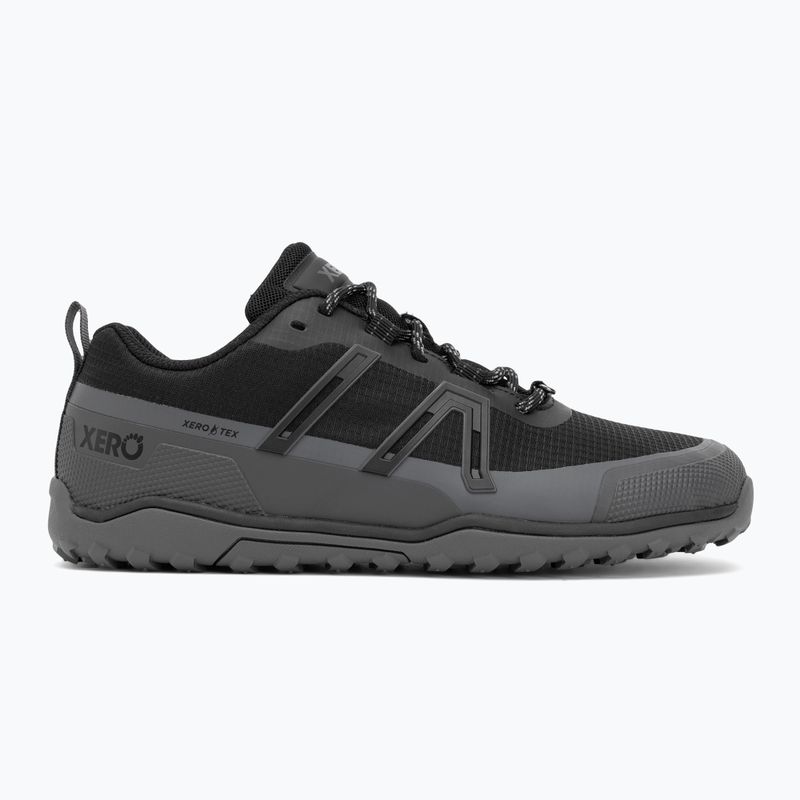 Scarpe barefoot da donna Xero Shoes Scrambler Trail Low WP nero/asfalto 2