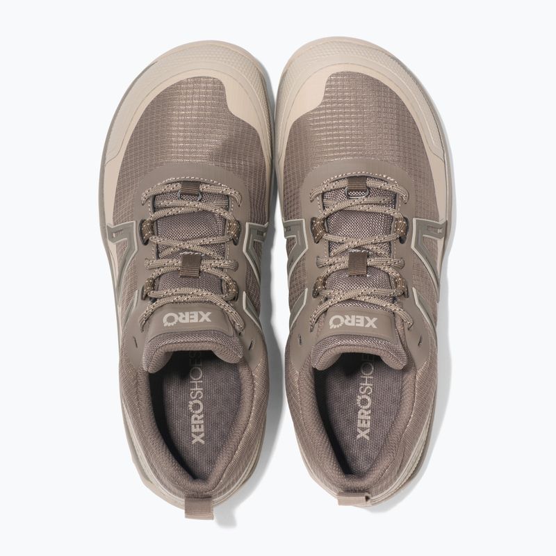 Scarpe Xero a piedi nudi da donna Scrambler Trail Low WP morel / pure / cashmere 12