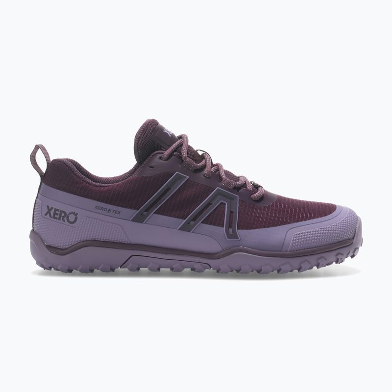 Scarpe barefoot da donna Xero Shoes Scrambler Trail Low WP Plum perfect/sage purple 8