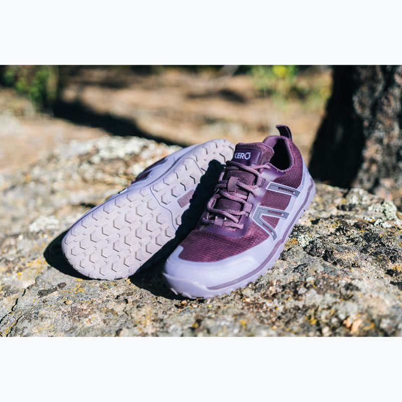Scarpe barefoot da donna Xero Shoes Scrambler Trail Low WP Plum perfect/sage purple 14