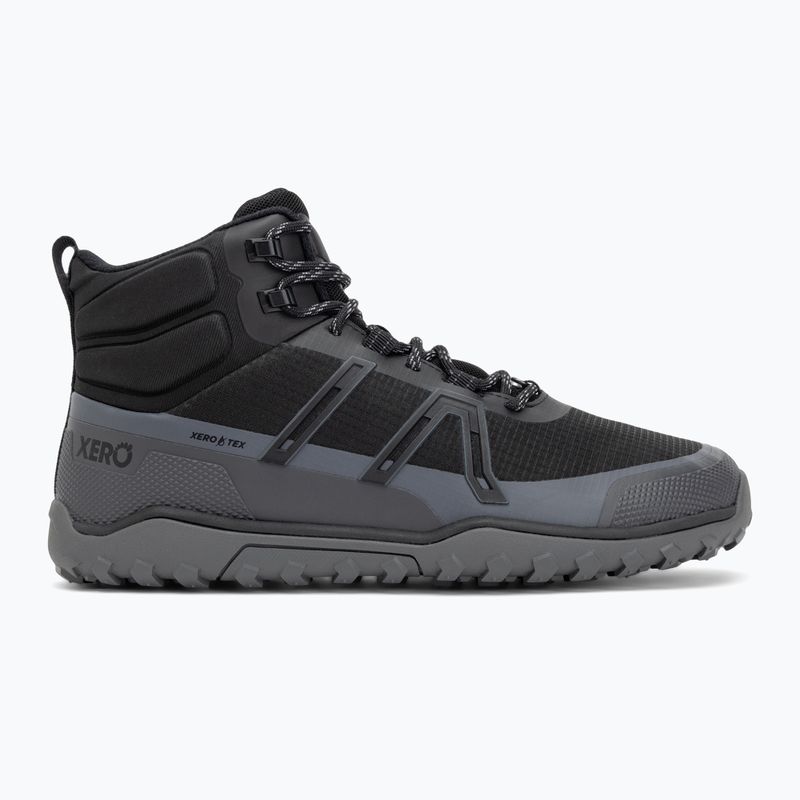 Scarpe barefoot da uomo Xero Shoes Scrambler Trail Mid WP nero/asfalto 2