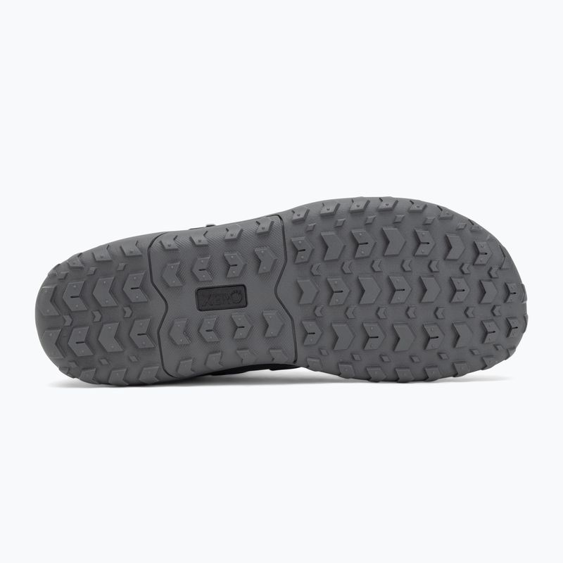 Scarpe barefoot da uomo Xero Shoes Scrambler Trail Mid WP nero/asfalto 4