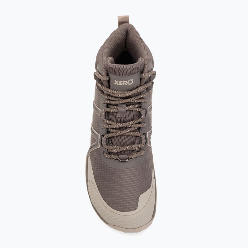 Scarpe barefoot da donna Xero Shoes Scrambler Trail Mid WP morel/pure cashmere 5