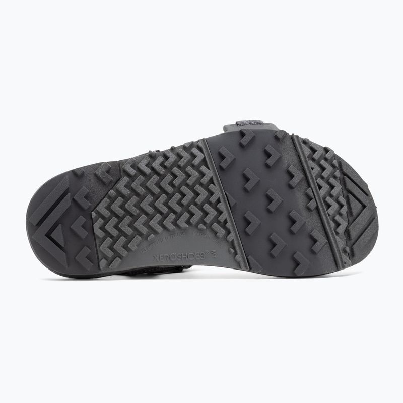 Sandali a piedi nudi da uomo Xero Shoes Z-Trail EV grigio acciaio/asfalto 4