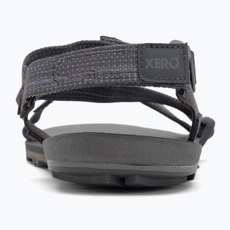 Sandali a piedi nudi da uomo Xero Shoes Z-Trail EV grigio acciaio/asfalto 6