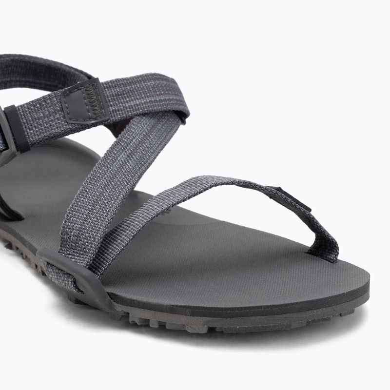 Sandali a piedi nudi da uomo Xero Shoes Z-Trail EV grigio acciaio/asfalto 7
