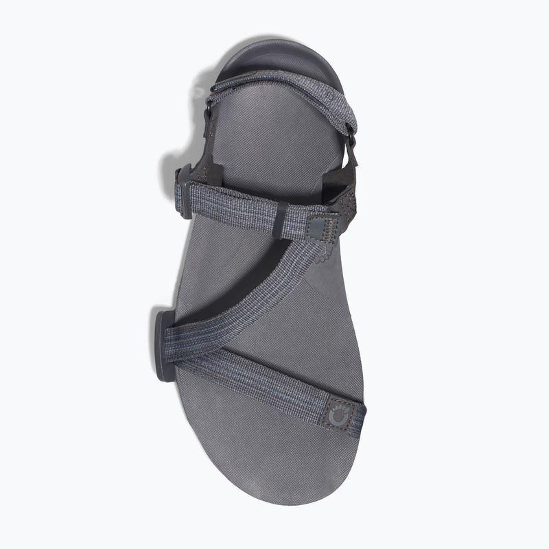 Sandali a piedi nudi da uomo Xero Shoes Z-Trail EV grigio acciaio/asfalto 9