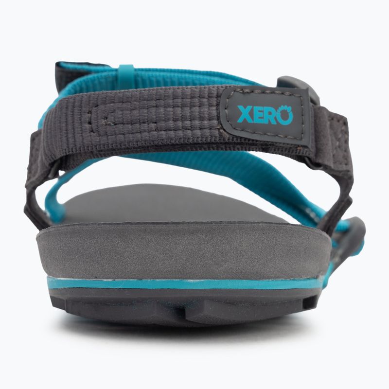 Sandali a piedi nudi da donna Xero Shoes Z-Trail EV blu lago / asfalto 6