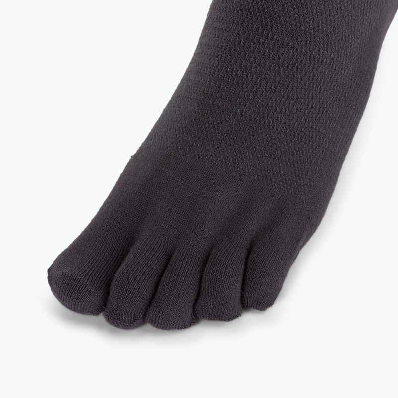 Calzini Vibram FiveFingers Athletic No-Show 2 paia grigio scuro/rosso nero 3