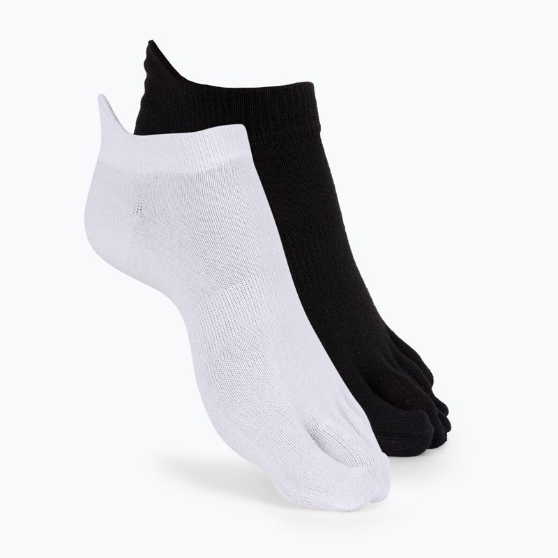 Calzini Vibram FiveFingers Athletic No-Show 2 paia bianco/nero