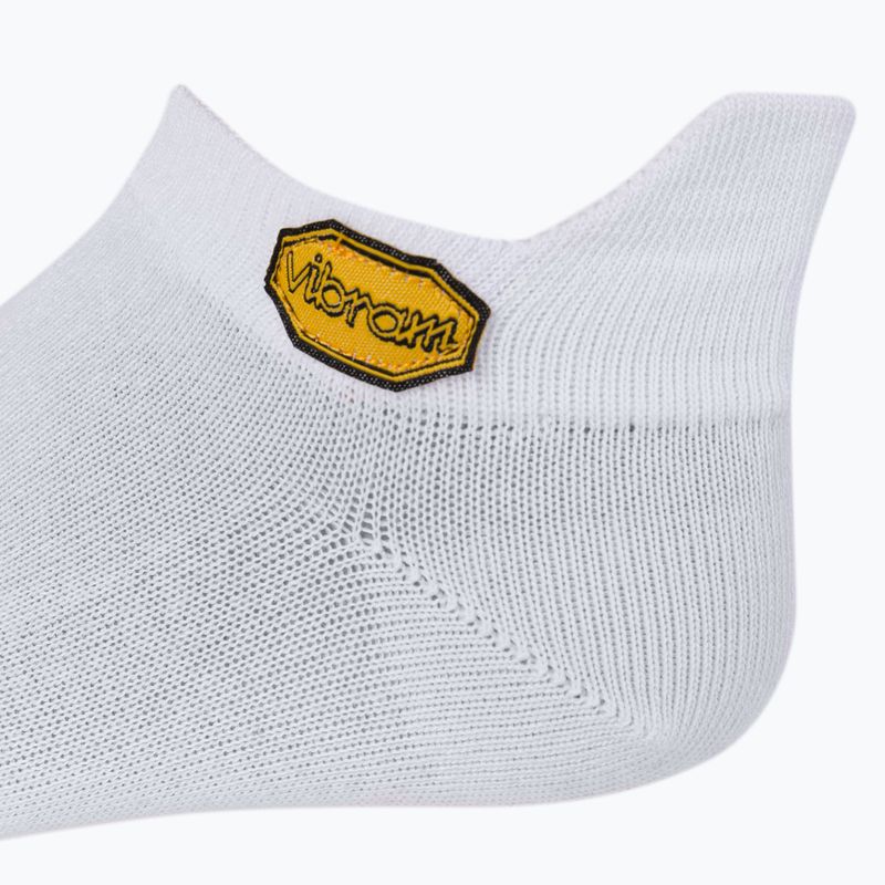 Calzini Vibram FiveFingers Athletic No-Show 2 paia bianco/nero 5