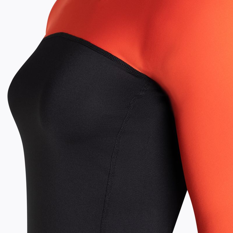 Dakine nuoto donna manica lunga Hd Snug Fit Rashguard rippin rosso 7