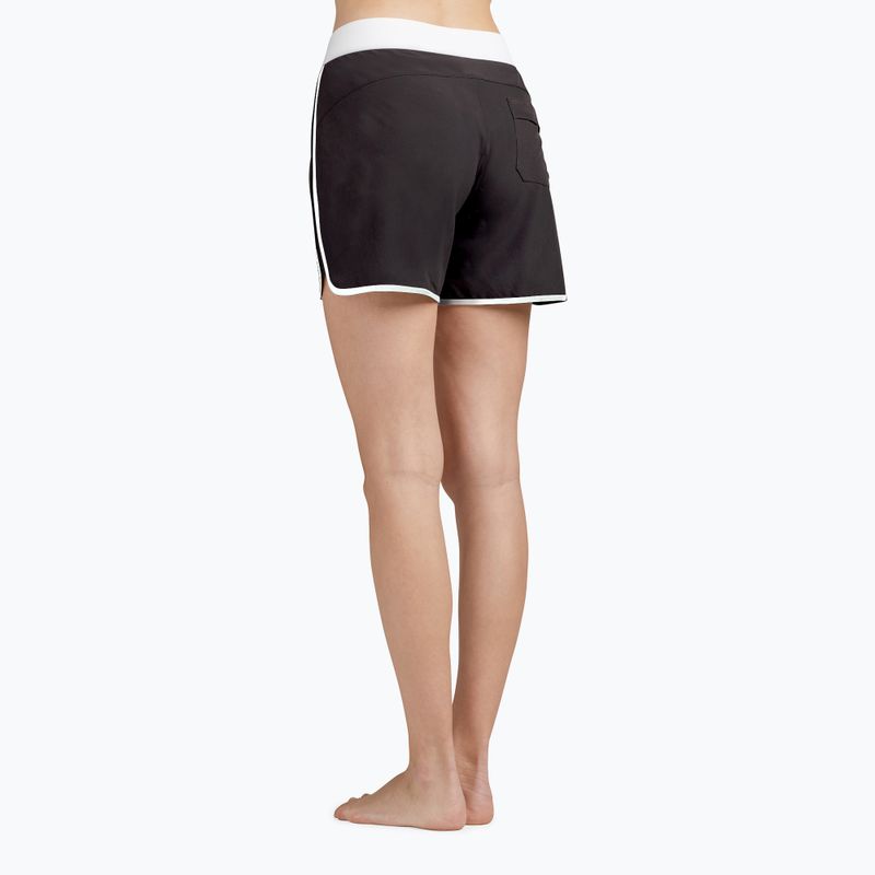 Dakine Roots 5" pantaloncini da bagno donna nero/bianco 5