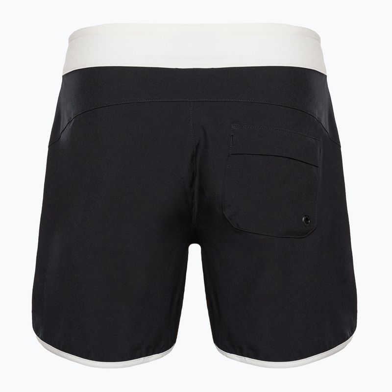 Dakine Roots 5" pantaloncini da bagno donna nero/bianco 2
