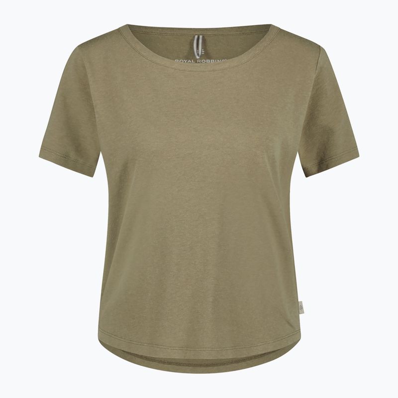 Royal Robbins camicia donna Basecamp boxy covert verde