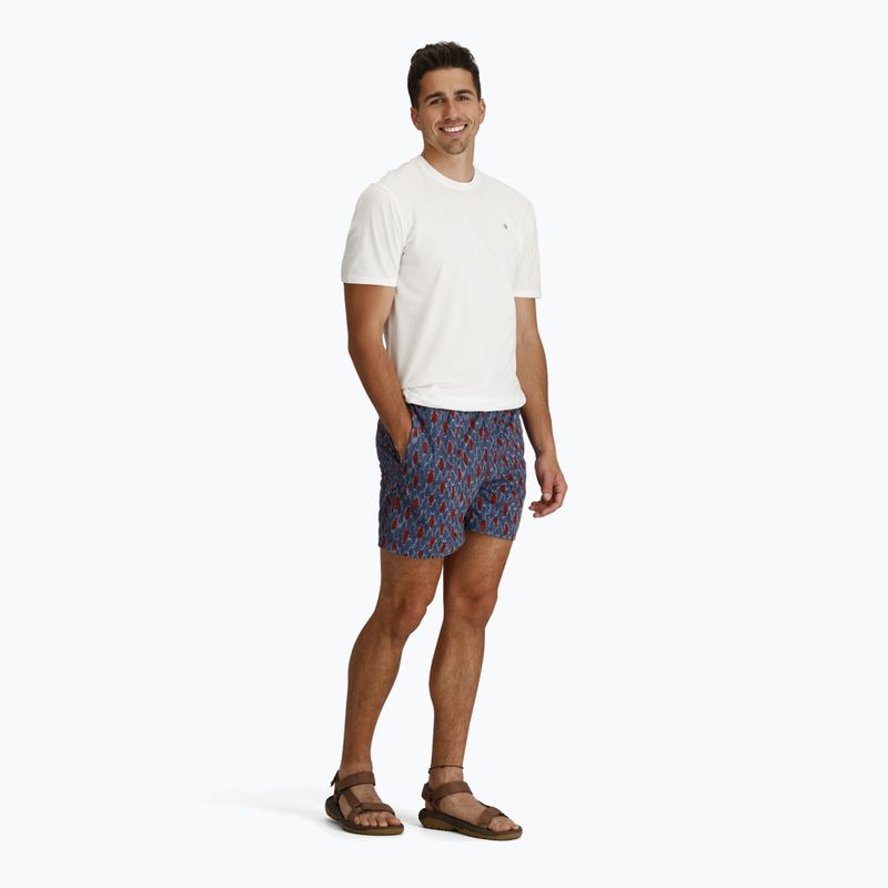 Pantaloncini da uomo Royal Robbins All-In navy fish pt 2