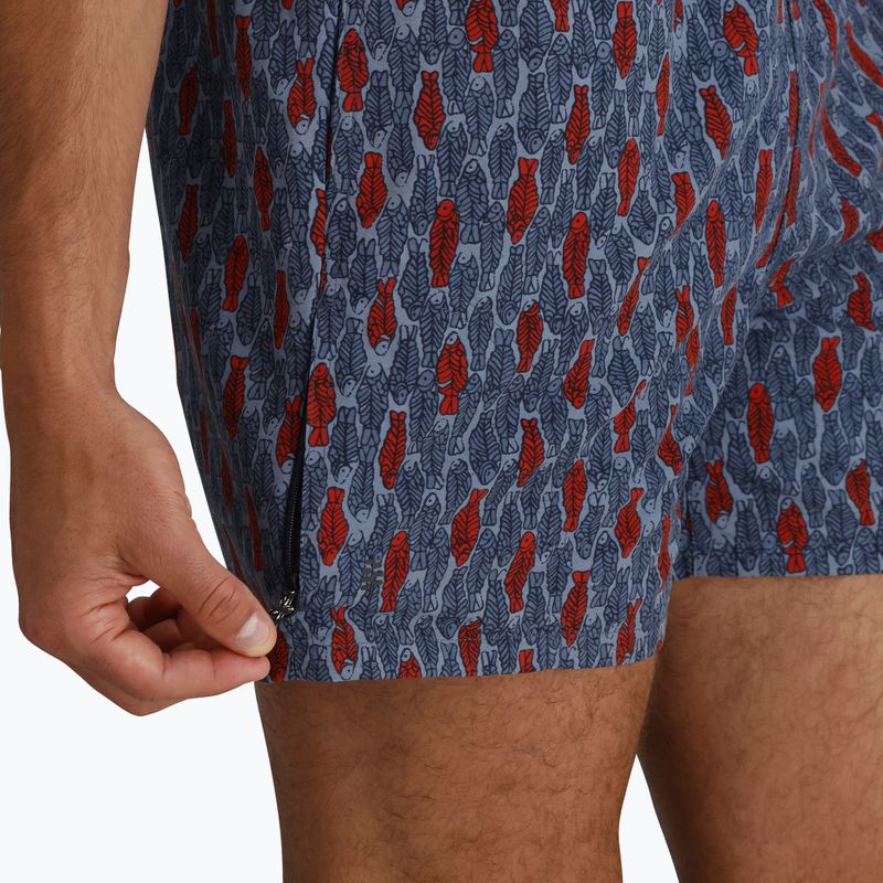 Pantaloncini da uomo Royal Robbins All-In navy fish pt 5