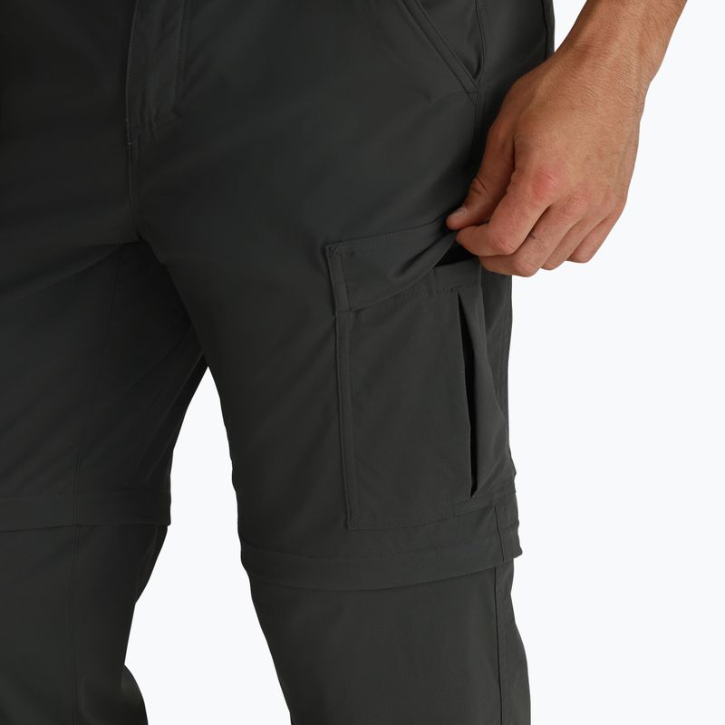 Pantaloni Wilder Zip-Off Royal Robbins da uomo, antracite 4
