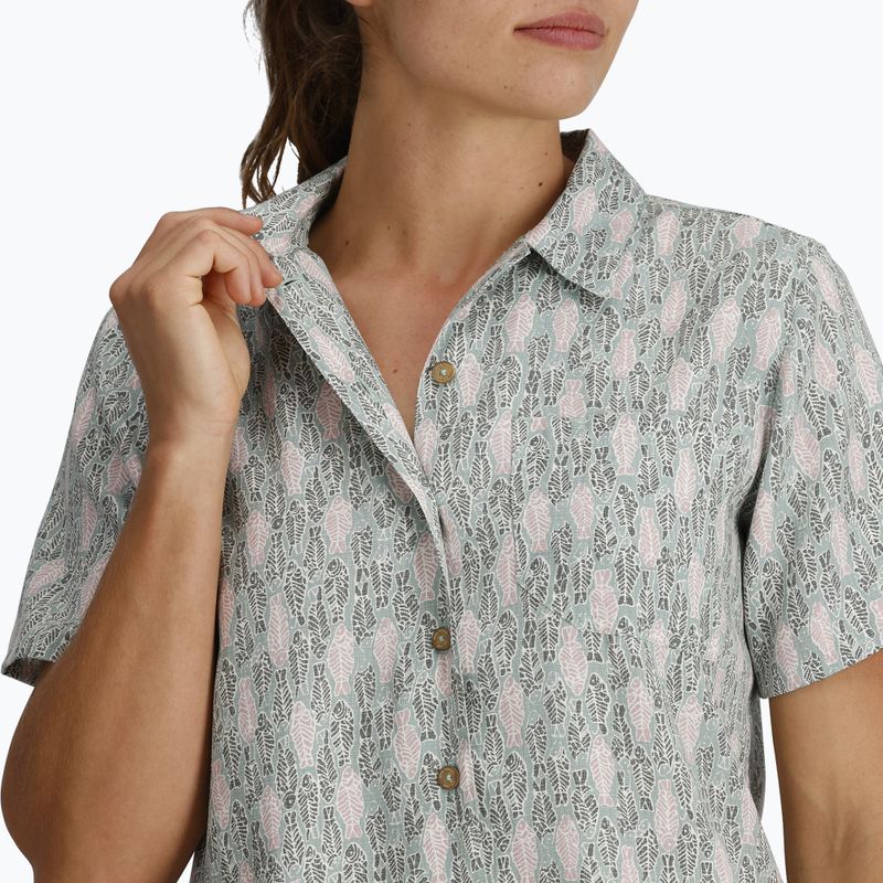 Camicia donna Royal Robbins Camino Pucker sage leaf fish pt 4