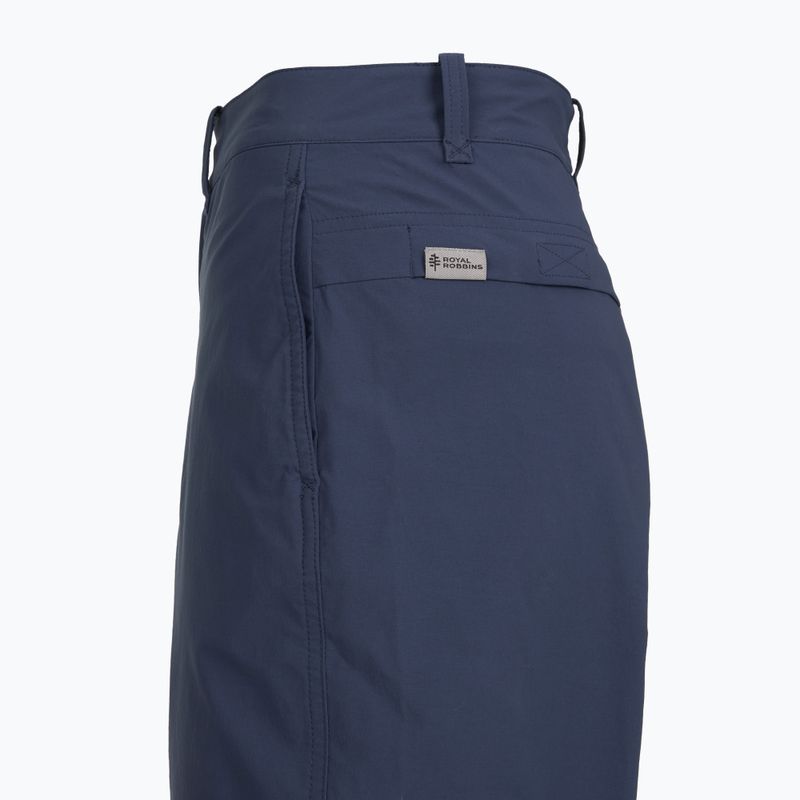 Pantaloni Royal Robbins Wilder blu scuro da donna 3