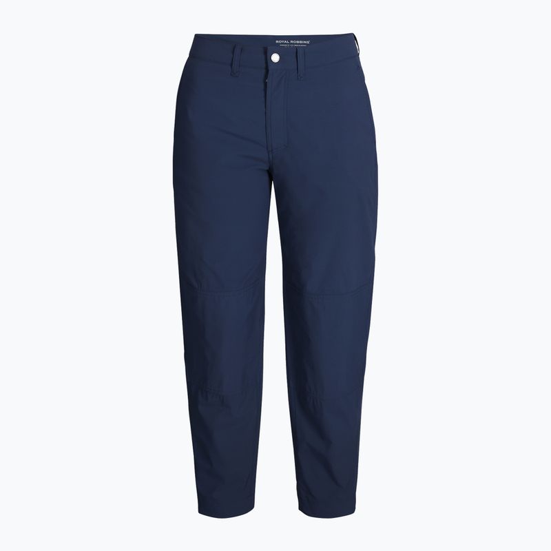 Pantaloni Royal Robbins Wilder blu scuro da donna