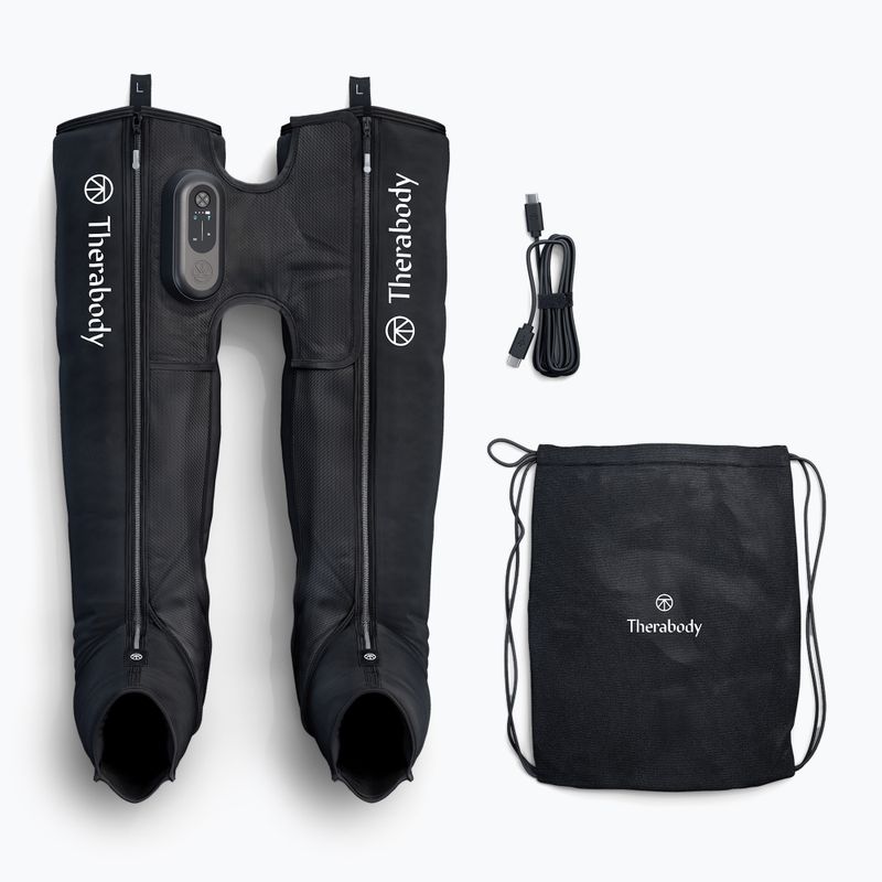 Therabody JetBoots Prime gambe di recupero nero 7