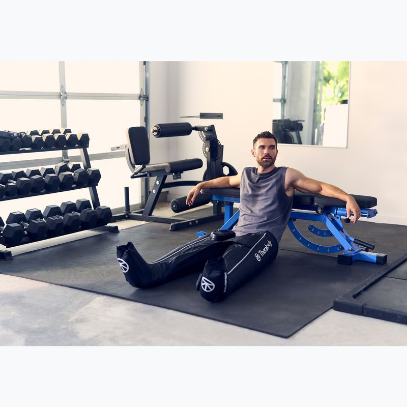 Therabody JetBoots Prime gambe di recupero nero 8