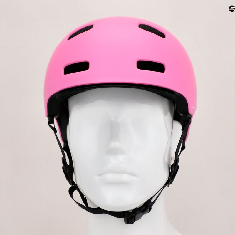 POC Crane MIPS casco da bicicletta rosa attinio opaco 8