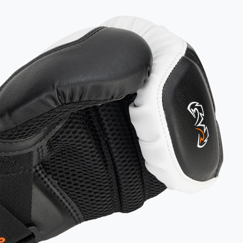 Guantoni da boxe Rival RB10 Intelli-Shock Bag bianco/nero 7