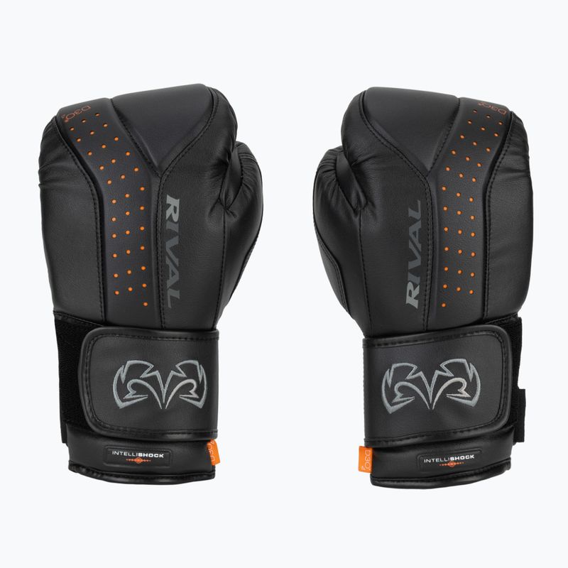 Guanti da boxe Rival RB10 Intelli-Shock Bag nero 2